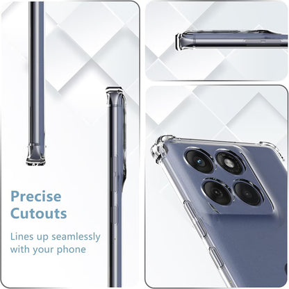 Etui na Motorola Edge 60 Fusion / Edge 60, Techsuit, Shockproof Clear, Przezroczyste