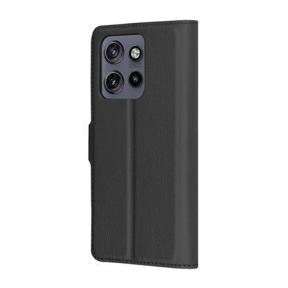 Etui na Motorola Edge 60 Neo / Edge 50 Neo, Techsuit, Leather Folio, Czarne