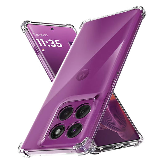 Etui na Motorola Edge 60 Pro, Techsuit, Shockproof Clear, Przezroczyste