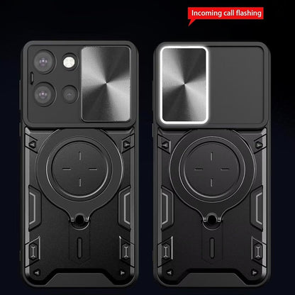 Etui na Motorola Edge 70 Fusion, Techsuit, CamGuard Pro, Czarne