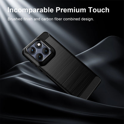 Etui na Motorola Edge 70 Fusion, Techsuit, Carbon, Czarne