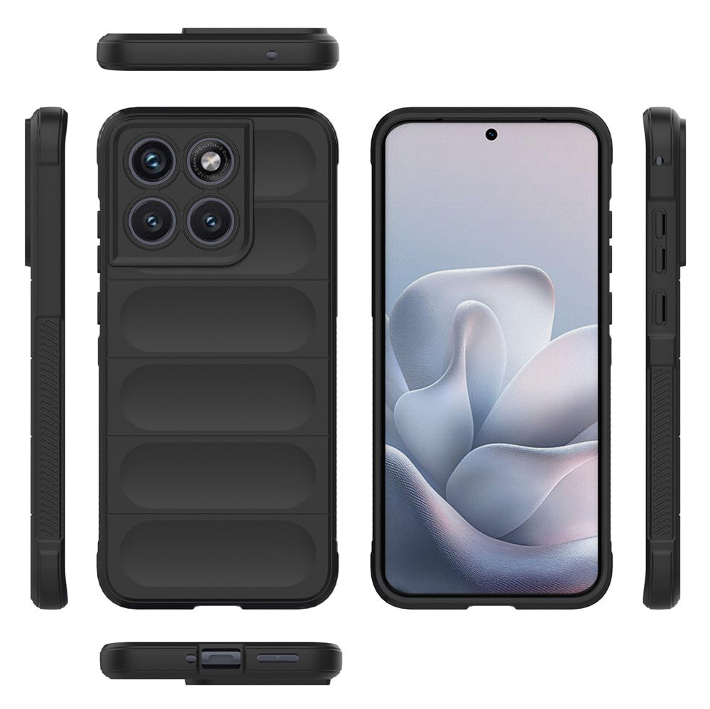 Etui na Motorola Edge 70 Fusion, Techsuit, Magic Shield, Czarne