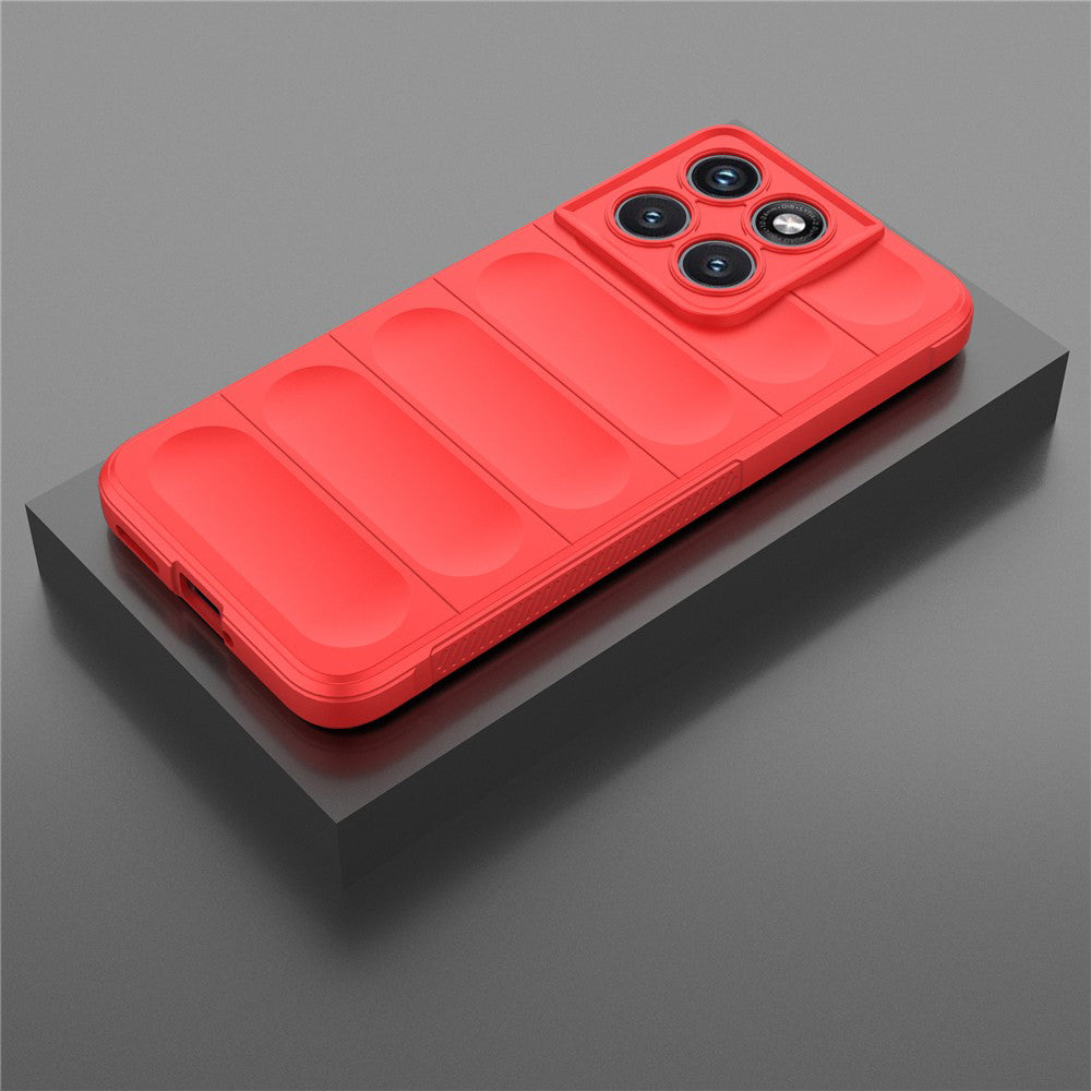 Etui na Motorola Edge 70 Fusion, Techsuit, Magic Shield, Czerwony