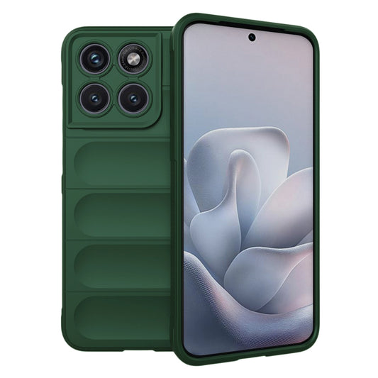 Etui na Motorola Edge 70 Fusion, Techsuit, Magic Shield, Zielony