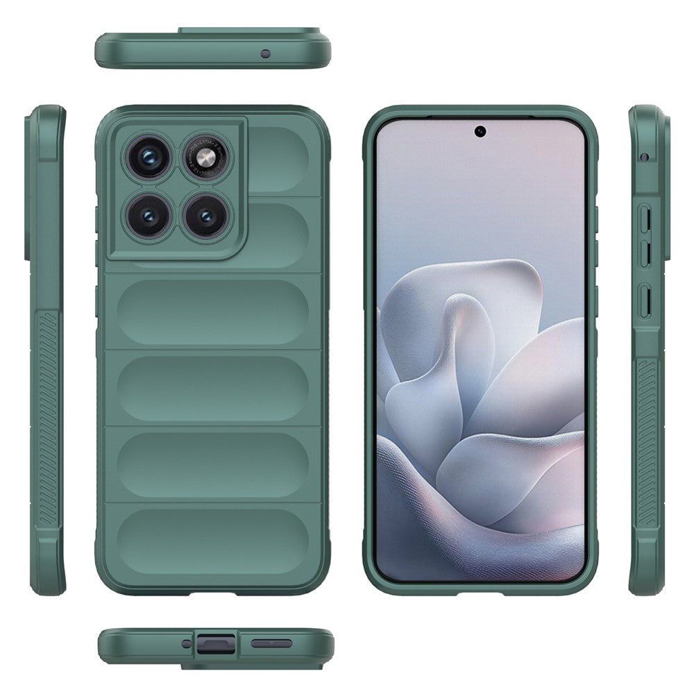 Etui na Motorola Edge 70 Fusion, Techsuit, Magic Shield, Zielony