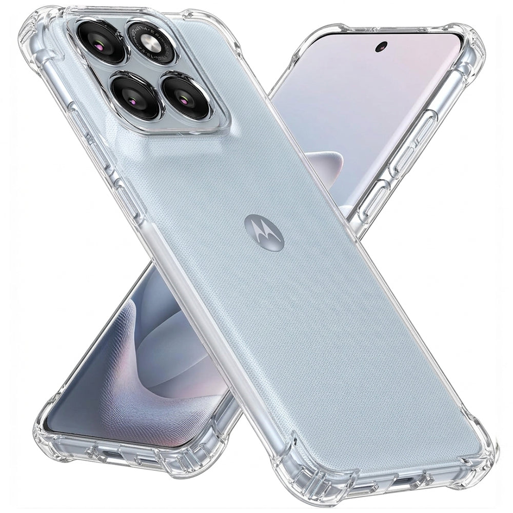 Etui na Motorola Edge 70 Fusion, Techsuit, Shockproof Clear, Przezroczyste