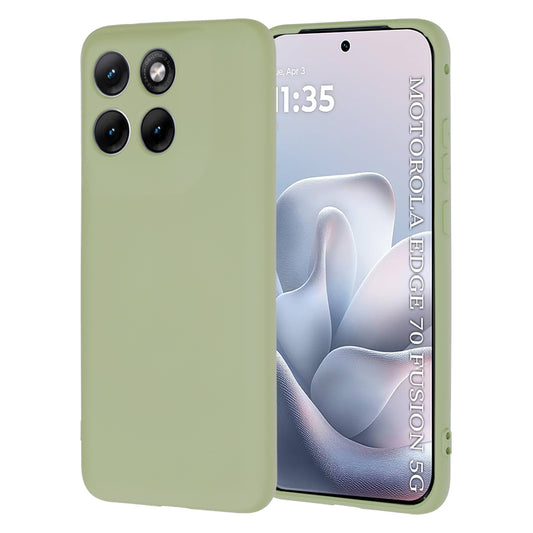 Etui na Motorola Edge 70 Fusion, Techsuit, SoftFlex, Matcha