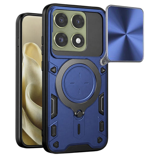 Etui na Motorola Edge 70 Pro, Techsuit, CamGuard Pro, Niebieskie
