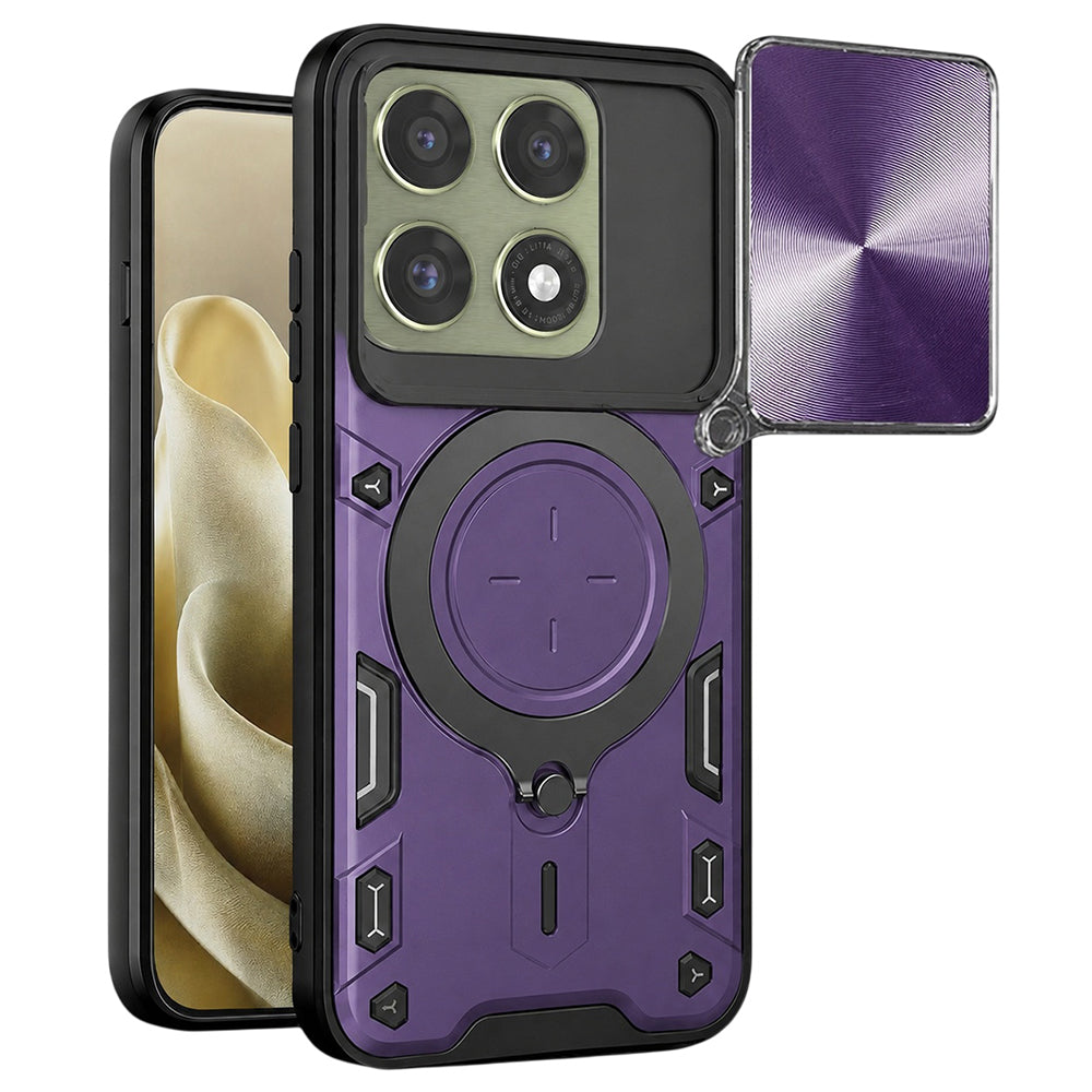 Etui na Motorola Edge 70 Pro, Techsuit, CamGuard Pro, Fioletowy
