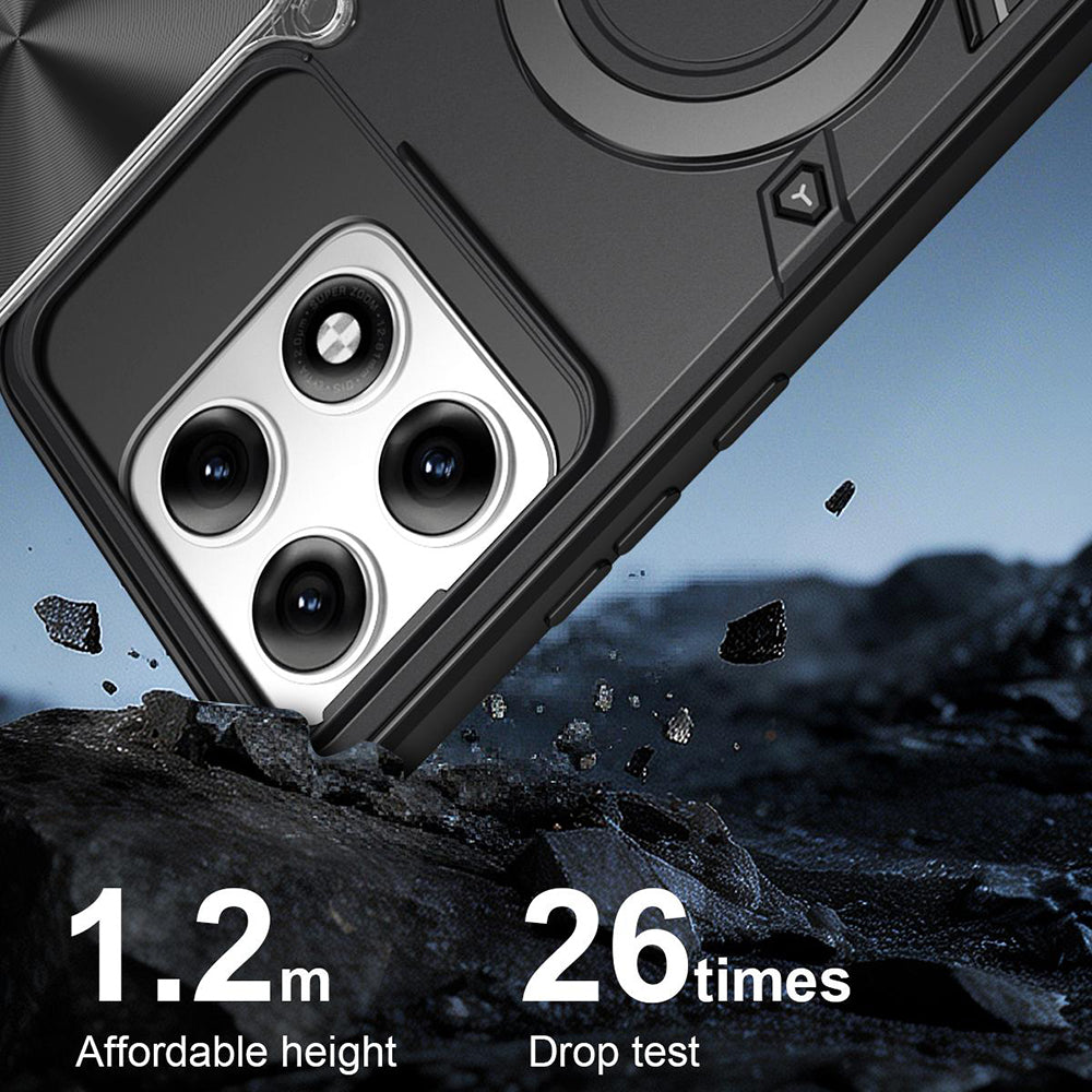 Etui na Motorola Edge 70 Pro, Techsuit, CamGuard Pro, Fioletowy