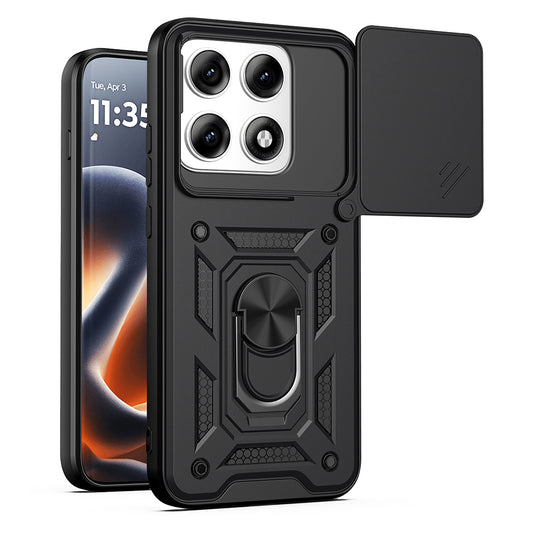 Etui na Motorola Edge 70 Pro, Techsuit, CamShield, Czarna