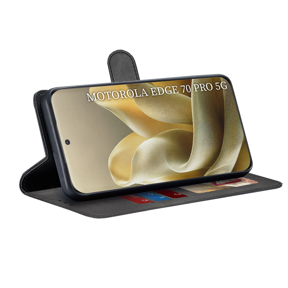 Etui do Motorola Edge 70 Pro, Techsuit, Diary Book, czarne