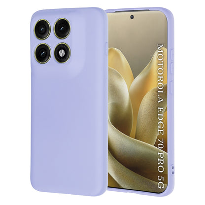 Case for Motorola Edge 70 Pro, Techsuit, SoftFlex, Light Purple