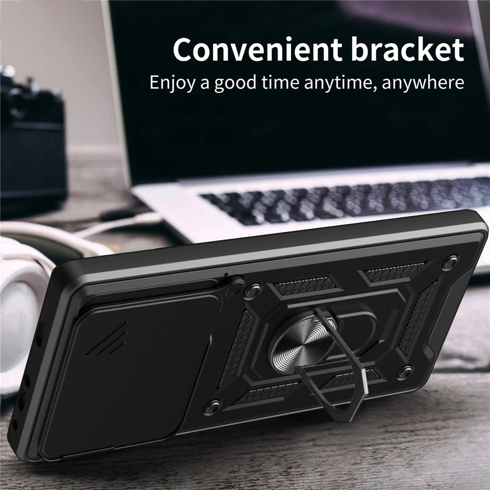 Case for Motorola Edge 70, Techsuit, CamShield, Green