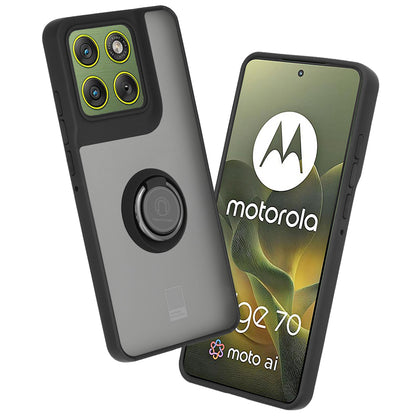 Case for Motorola Edge 70, Techsuit, Glinth, Black
