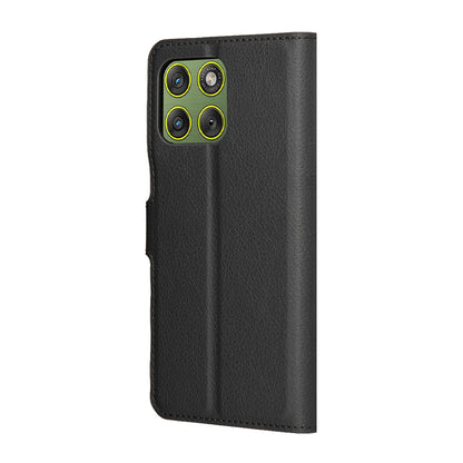Etui na Motorola Edge 70, Techsuit, Leather Folio, Czarne