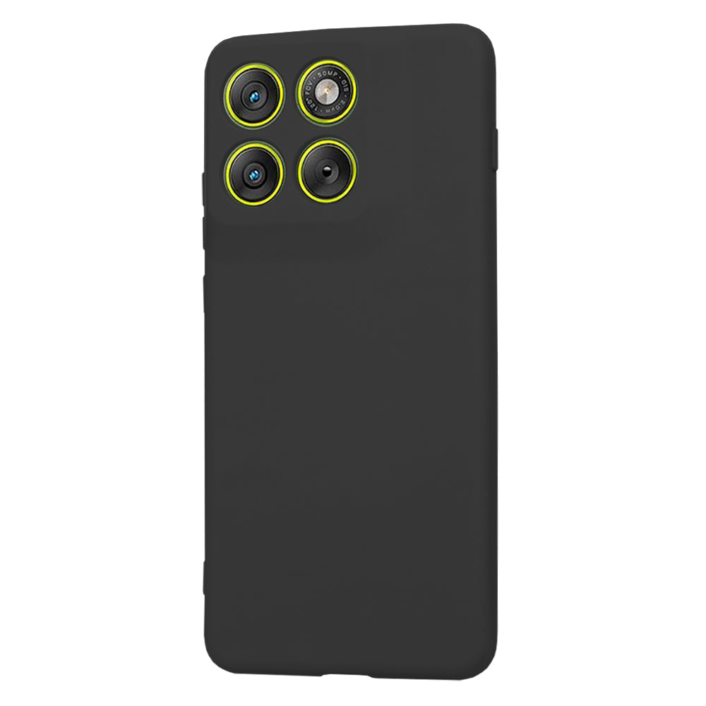 Etui na Motorola Edge 70, Techsuit, SoftFlex, Czarne