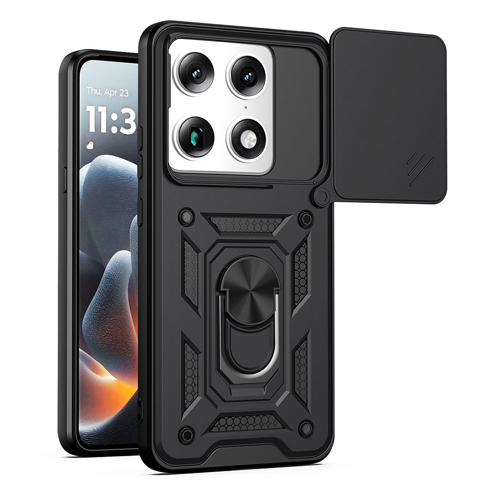 Etui na Motorola Edge 70 Ultra / Signature, Techsuit, CamShield, Czarne