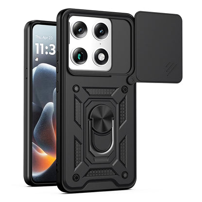 Etui na Motorola Edge 70 Ultra / Signature, Techsuit, CamShield, Czarne