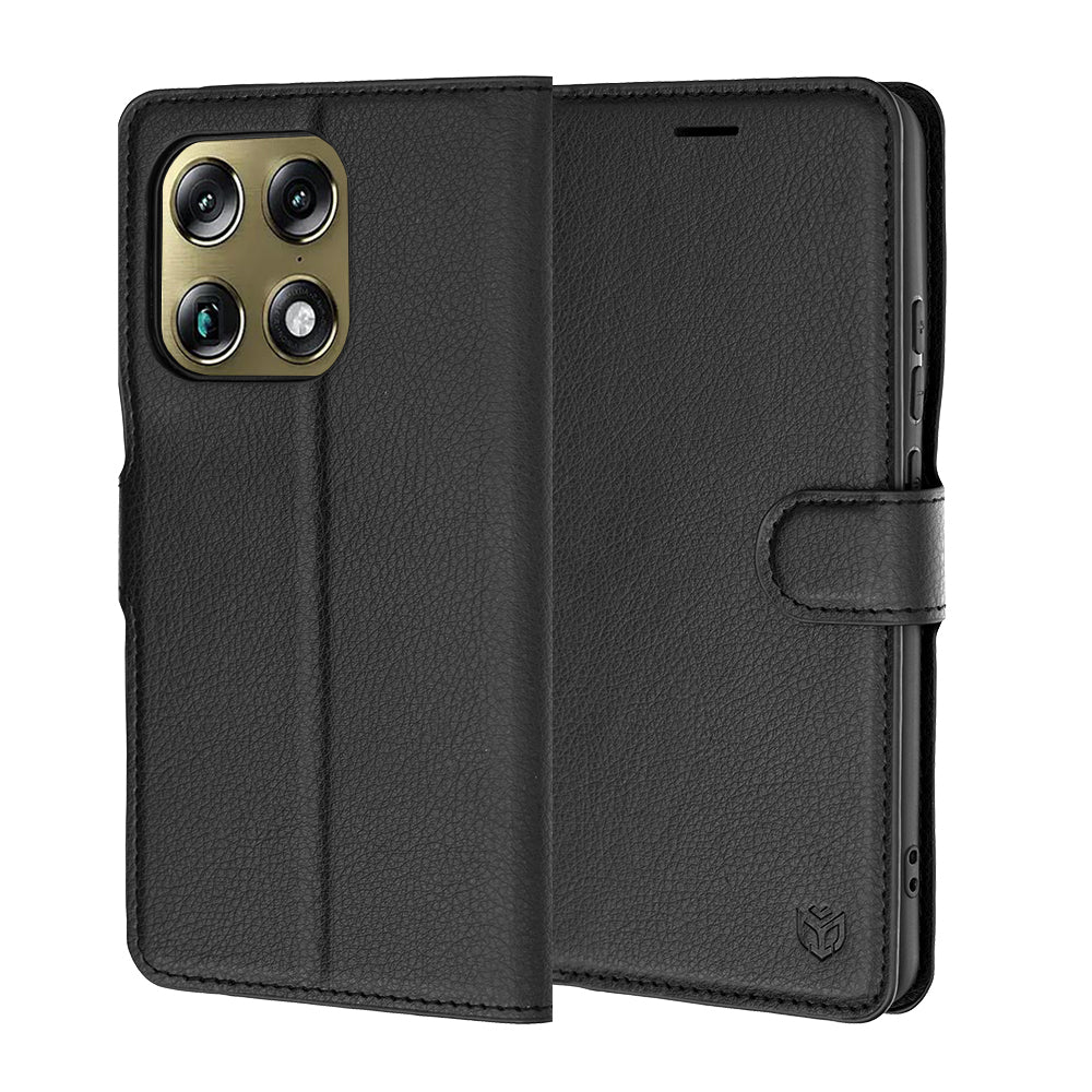Etui na Motorola Edge 70 Ultra / Signature, Techsuit, Leather Folio, czarne