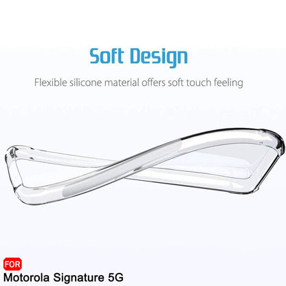 Etui na Motorola Edge 70 Ultra / Signature, Techsuit, Shockproof Clear, Przezroczyste