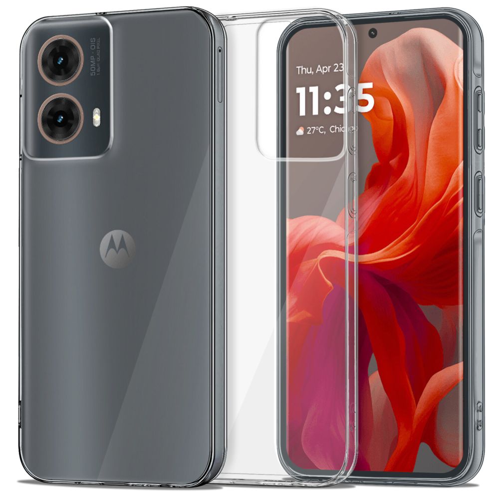 Etui do Motorola Moto G85, Tech-Protect, Flexair, przezroczyste 