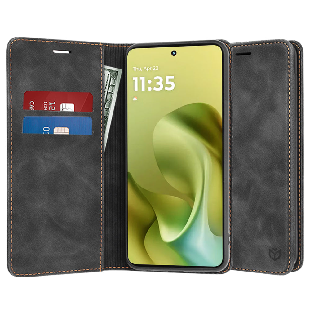 Etui na Motorola Moto G86, Techsuit, Confy, czarne