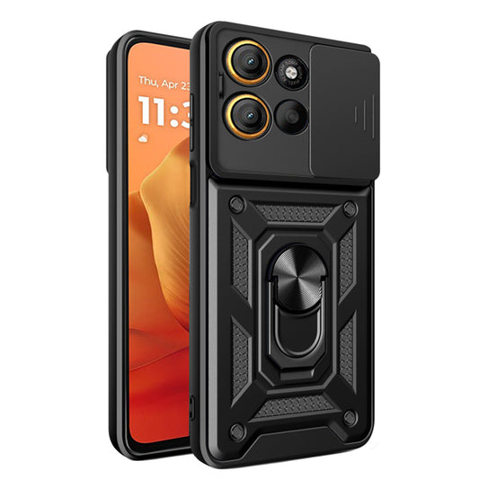 Etui na Motorola Moto G15 / G15 Power, Techsuit, CamShield, czarne