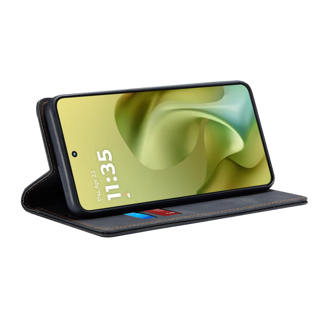 Etui na Motorola Moto G86, Techsuit, Confy, czarne