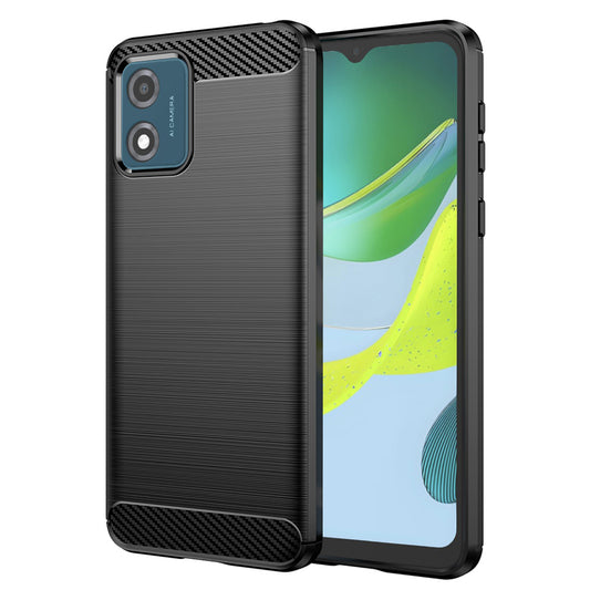 Etui na Motorola Moto E13, Techsuit, Carbon, Czarny