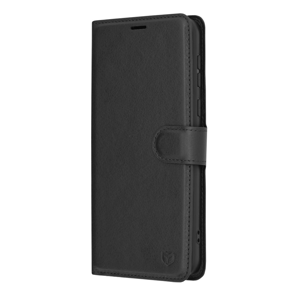 Etui na Motorola Moto E13, Techsuit, Leather Folio, Czarne