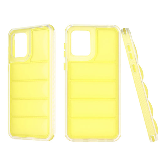 Etui na Motorola Moto E13, Techsuit, Wave Shield, Żółte