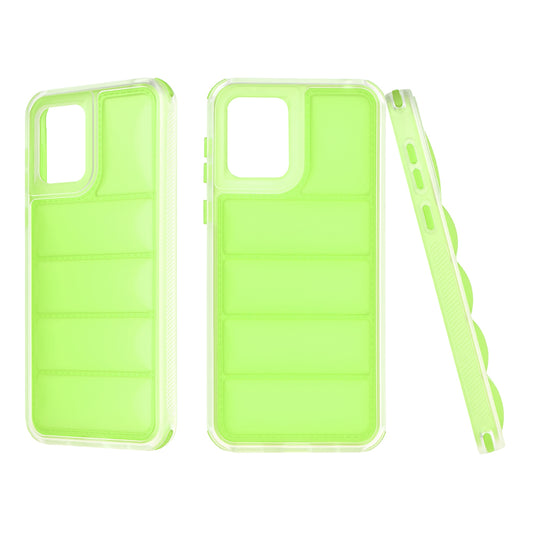 Etui na Motorola Moto E13, Techsuit, Wave Shield, Zielony