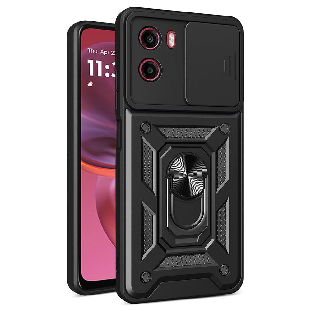 Etui na Motorola Moto E15 / G05, Techsuit, CamShield, czarne