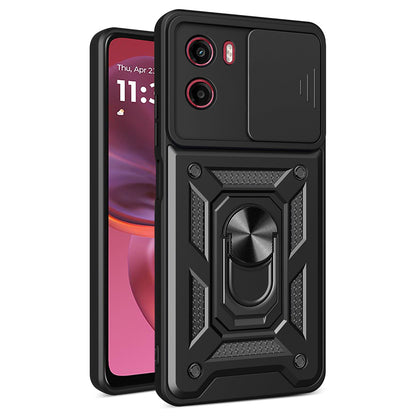 Etui na Motorola Moto E15 / G05, Techsuit, CamShield, czarne