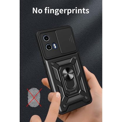 Etui na Motorola Moto E15 / G05, Techsuit, CamShield, czarne