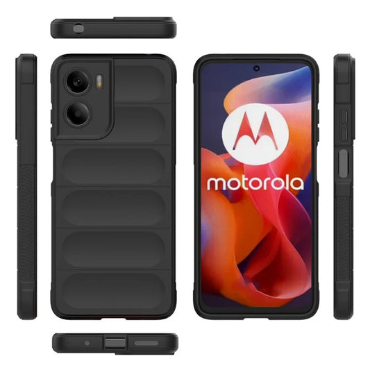 Etui na Motorola Moto E15 / G05, Techsuit, Magic Shield, czarne