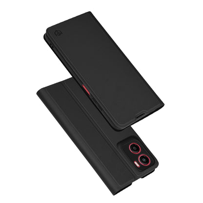 Case for Motorola Moto E15 / G05, Techsuit, Magskin Book, Black