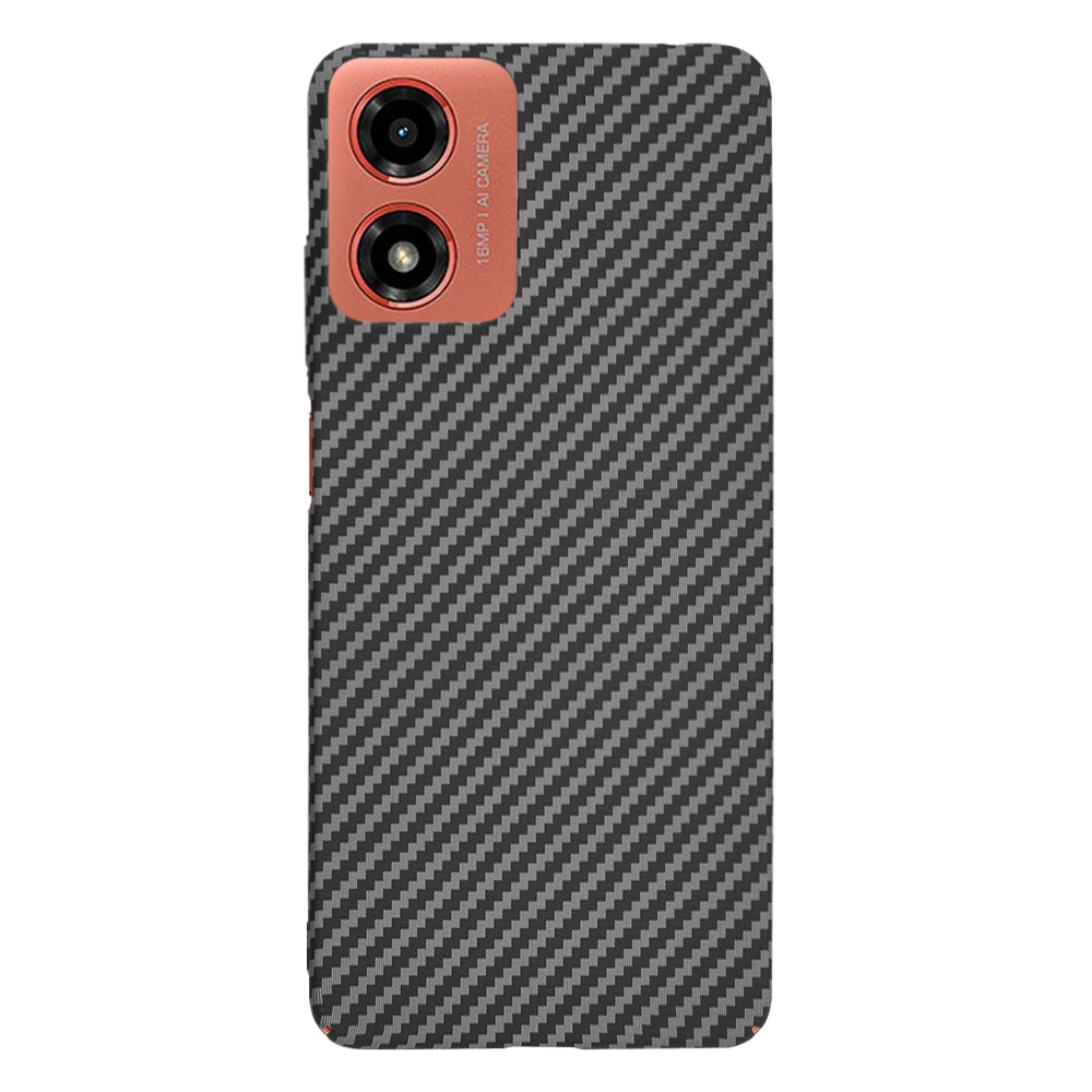 Etui na Motorola Moto G04s / E14 / G04 / G24, Techsuit, Carbonite FiberShell, czarne