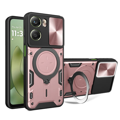 Etui na Motorola Moto G06, Techsuit, CamGuard Pro, Różowe Złoto