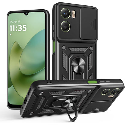 Etui na Motorola Moto G06, Techsuit, CamShield, Czarne