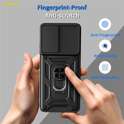 Etui na Motorola Moto G06, Techsuit, CamShield, Różowe Złoto