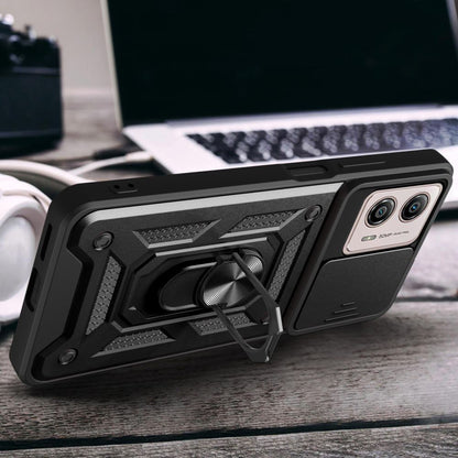 Etui na Motorola Moto G13 / G23 / G53, Techsuit, CamShield, czarne