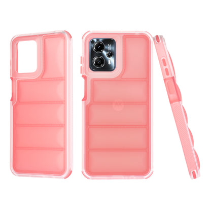 Etui na Motorola Moto G13 / G23 / G53, Techsuit, Wave Shield, Czerwony