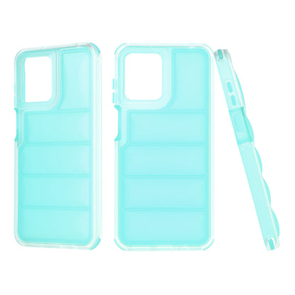Etui na Motorola Moto G13 / G23 / G53, Techsuit, Wave Shield, Turkusowy