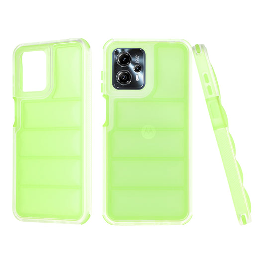 Etui na Motorola Moto G13 / G23 / G53, Techsuit, Wave Shield, Zielony
