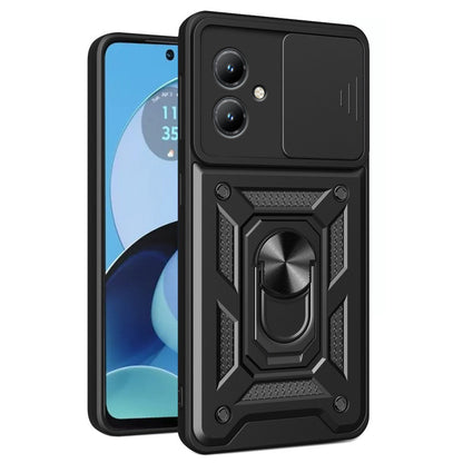 Etui na Motorola Moto G14, Techsuit, CamShield, Czarna