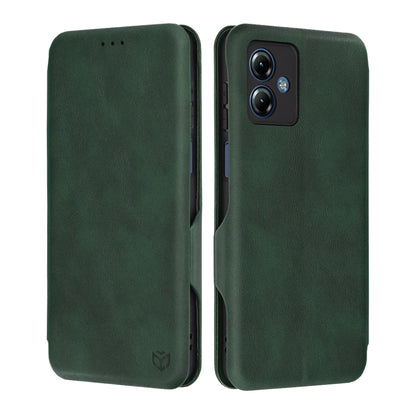 Etui na Motorola Moto G14, Techsuit, Safe Wallet Plus, Zielony