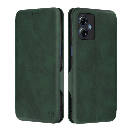 Etui na Motorola Moto G14, Techsuit, Safe Wallet Plus, Zielony