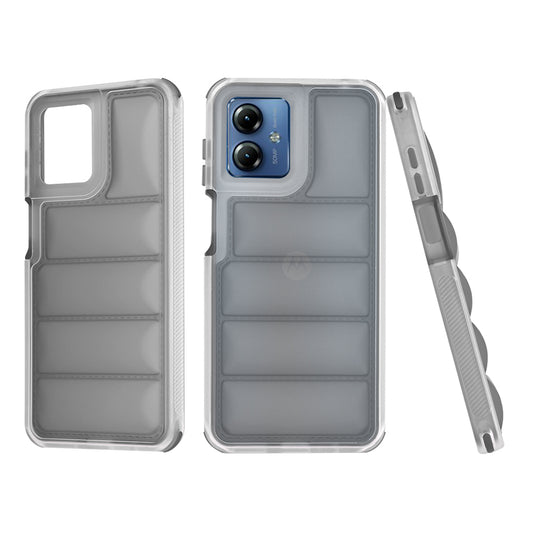 Etui na Motorola Moto G14, Techsuit, Wave Shield, Czarna